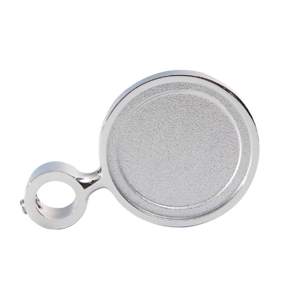 Medallon Ciego Aro D 30mm Cromado