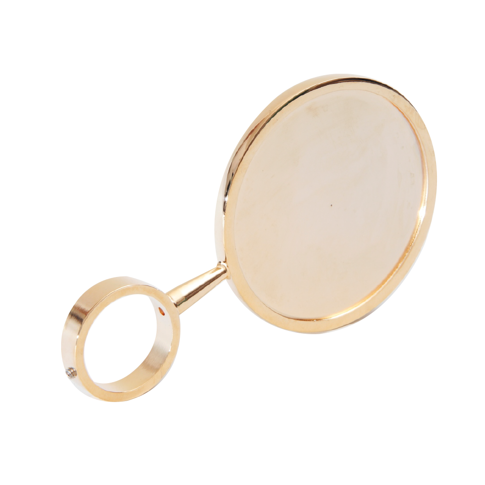 Medallon Ciego Aro D 30mm Dorado