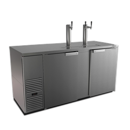 [OD053] Kegerator Dispro Inox 2 puertas, FDD-69-S-N 115V-50/60H