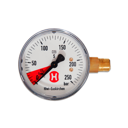 [PM018] Reloj Dispro Alta Presión Regulador Co2 x 50mm 0-200Bar