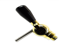 [GM008] Grifo Alfa Dorado Compensador G5/8" L35 JG 3/8"