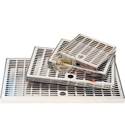 [ME016] Bandeja Inox 500x250x27mm sobre-mesa