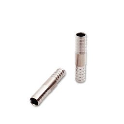 [CM001] Unión de Acero Inox d 10x13mm x 40mm largo (3/8")