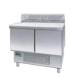 [EN145] Mesa Ensaladas Granito Tpzg-100 Gr Ri Ca 906x700x1010mm