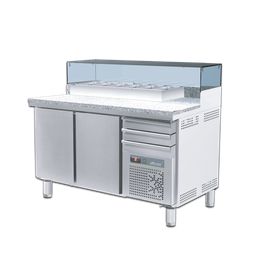 [EN117] Mesa Pizza Con Injertos Mm-160 Granito 110v/60h